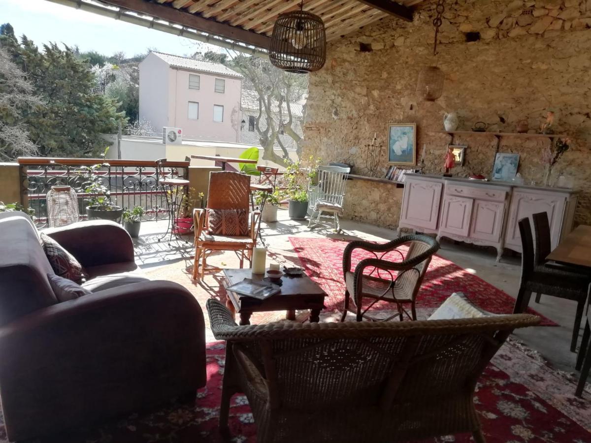 La Terrasse Vigneronne Panzió Fitou Kültér fotó